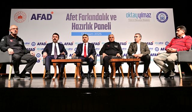 Yıldırım’da afetlere hazırlık paneli