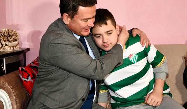 Başkan Aydın özel bireyin mutluluğuna ortak oldu