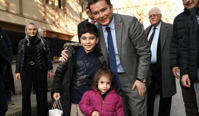 Başkan Erkan Aydın’dan Hürriyet Mahallesi’ne ziyaret