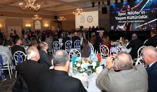 Nilüfer’den Türkiye’de bir ilk: Spor Manifestosu