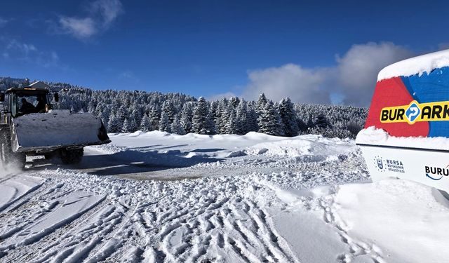 Bursa Büyükşehir’den Uludağ'da güvenli ve ucuz otopark hizmeti