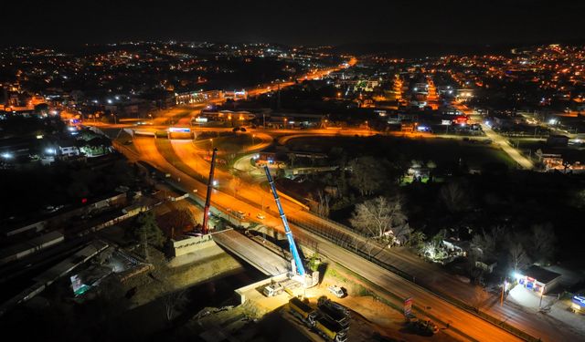 Bursa’nın kilit noktasında trafik sorunu tarihe karışıyor