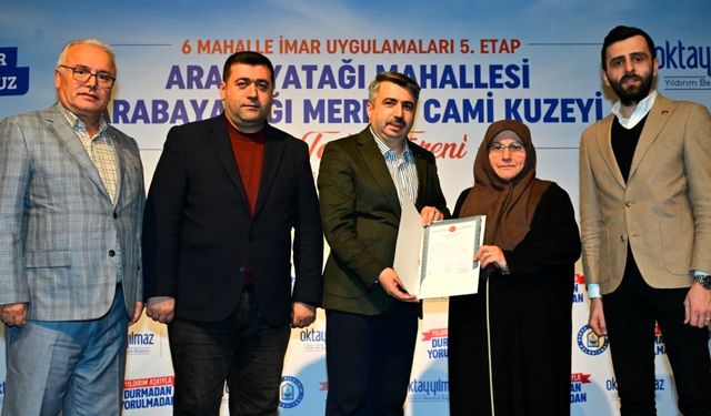 Yıldırım’da kentsel dönüşüm hız kesmiyor: Binlerce tapu dağıtıldı