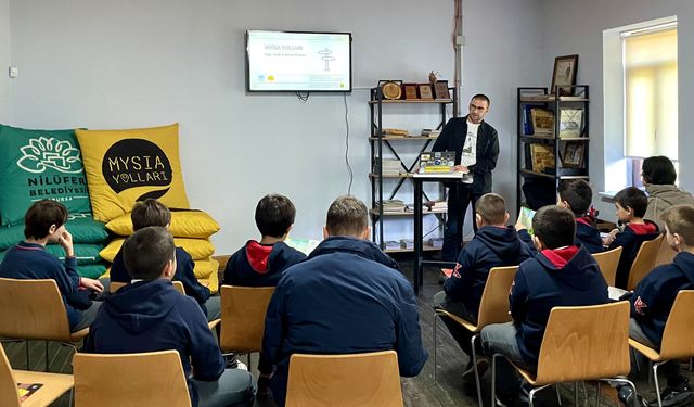 Nilüfer’de öğrencilere ‘Mysia Yolları’ tanıtıldı