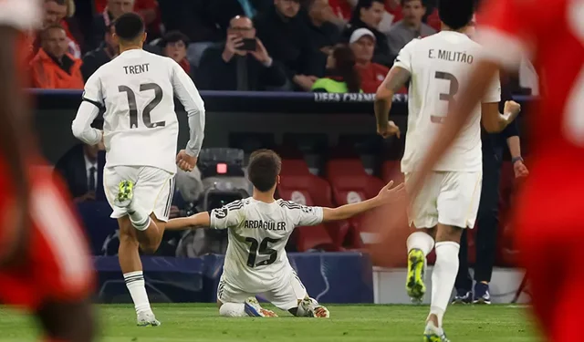 Arda Güler, Bayern Münih'e attığı gollerle 5 rekor kırdı