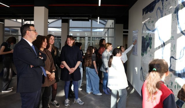 Şehrin hikayesini Nilüferli çocuklar çizdi