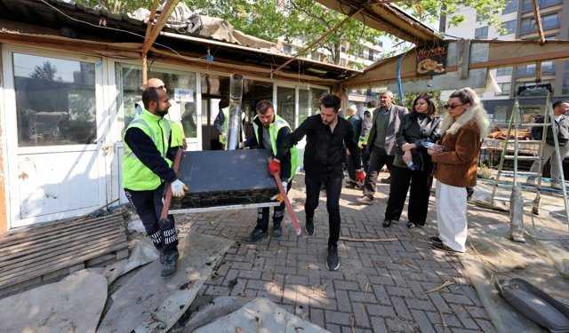 Osmangazi’deki 1050 Konutlar yeşil alan işgalden kurtarıldı