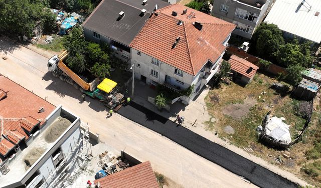 İnegöl'de yollar yenileniyor
