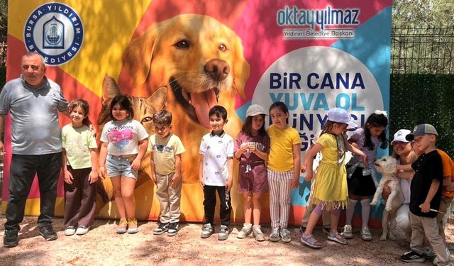 Yıldırım’da hayvan sevgisi geleceğe taşınıyor