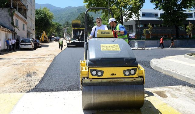Yıldırım’da yollar yenileniyor ulaşım rahatlıyor