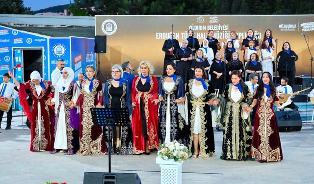 Yıldırım’da kültür ve sanat türkülerle taçlandı