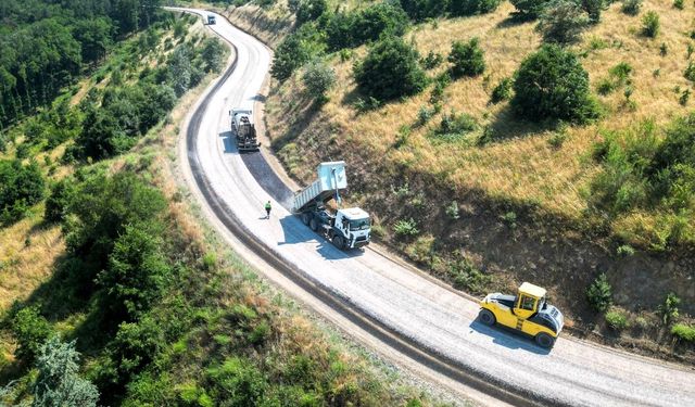 Orhaneli'nin yolları yenileniyor