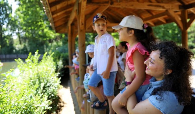 Minik kaşifler Hayvanat Bahçesi'nde