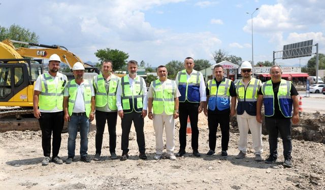 Başkan Vekili Biba, Mudanya Yolu’nda ulaşımı rahatlatacak projeleri inceledi