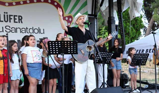 Nilüfer’in çocukları sanatla buluştu