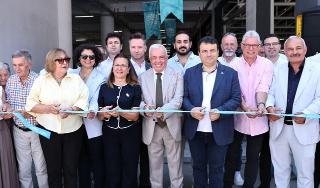 Ataevler'de pazar ve otopark bir arada hizmete girdi