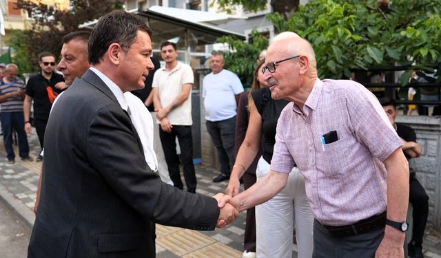 Başkan Aydın, Küplüpınar’da vatandaşlarla gönül köprüsü kurdu