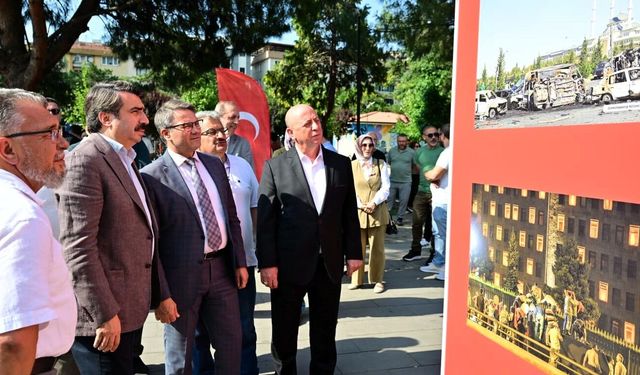 Yıldırım'da 15 Temmuz ruhu fotoğraf sergisiyle yaşatılıyor