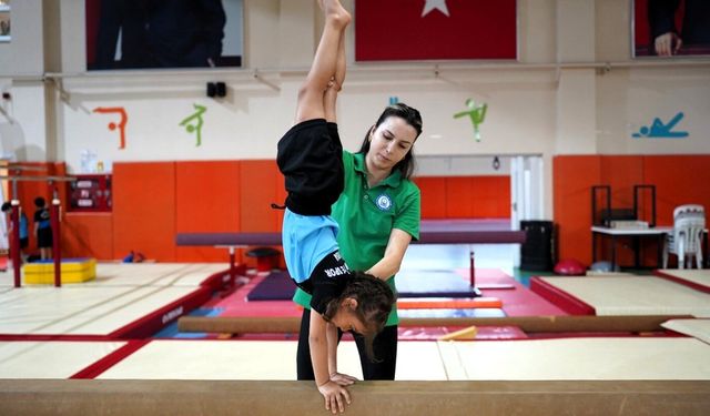 Yıldırım’da çocuklar yaz tatilini sporla değerlendiriyor