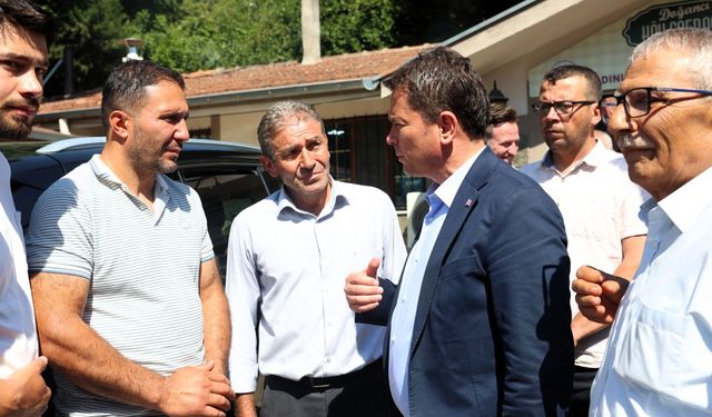 Başkan Aydın Doğancı’da vatandaşla buluştu: “Hiçbir mahalleye ayrım yapmıyoruz”