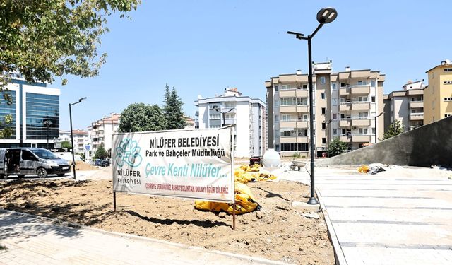 Nilüfer’e 7 yeni park kazandırılıyor