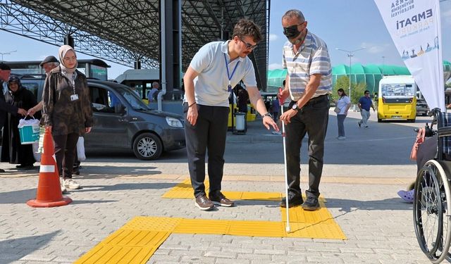 Büyükşehir'den farkındalık için empati parkuru
