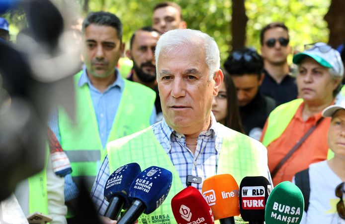 Bursa Büyükşehir’den ‘Yeşil Bursa’ seferberliği