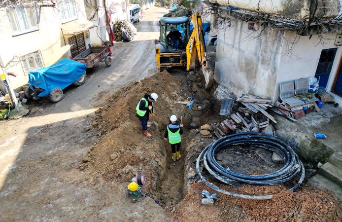 İznik’te yılların altyapı çilesi sona eriyor