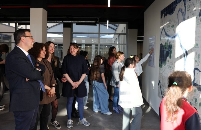 Şehrin hikayesini Nilüferli çocuklar çizdi