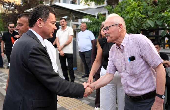 Başkan Aydın, Küplüpınar’da vatandaşlarla gönül köprüsü kurdu