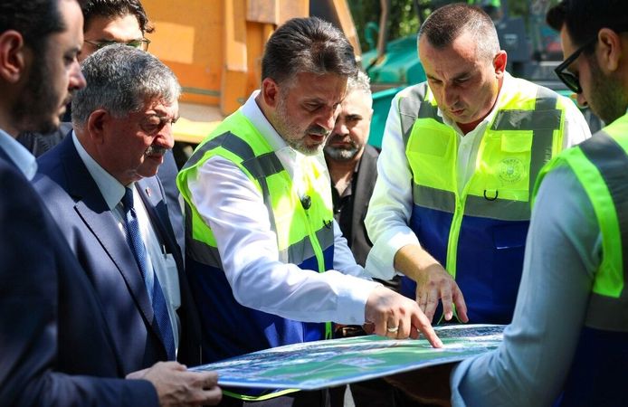 Büyükşehir Panayır'da altyapı ve yolları yeniliyor