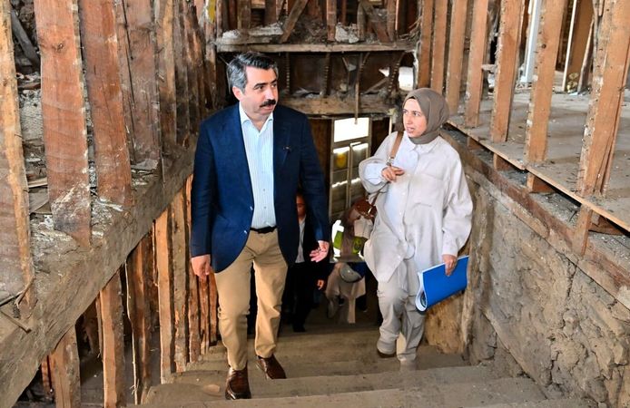 Yıldırım’da tarihi yapı kütüphane oluyor