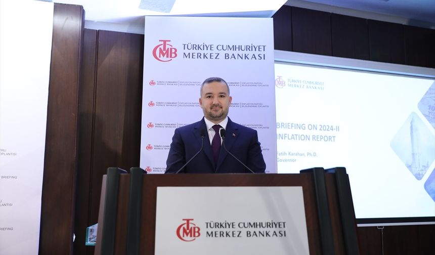 TCMB Başkanı Karahan: "2024 yıl sonu enflasyon tahminini yüzde 38 olarak güncelledik"