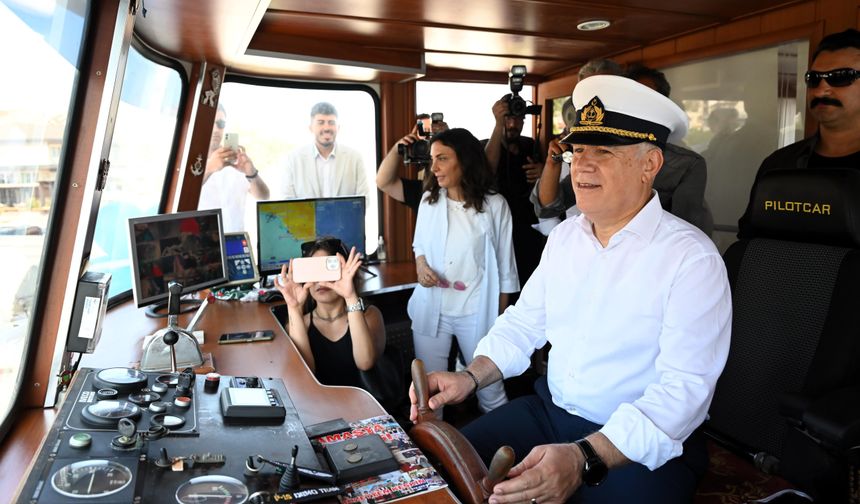 Bozbey Kaptan Bursa’da deniz ulaşımını başlattı