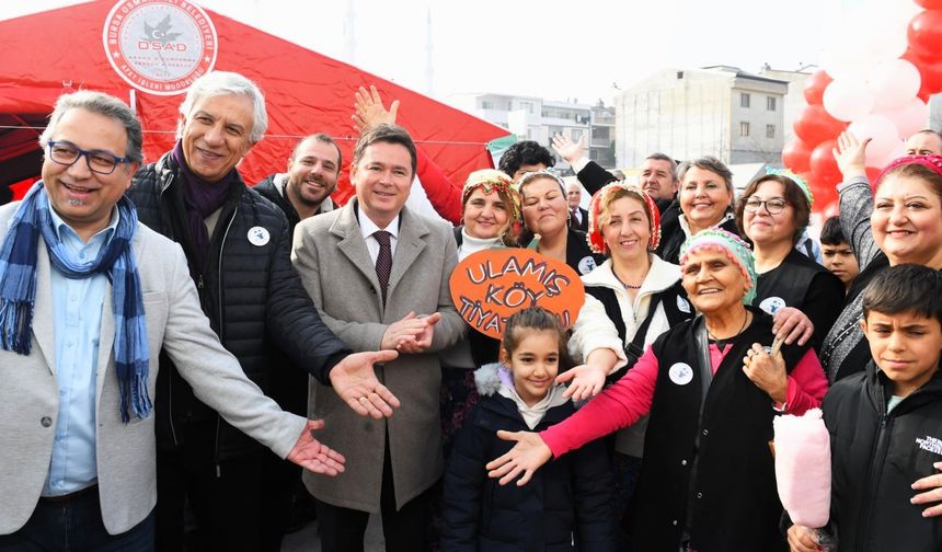 Osmangazi’de sanat ve kütüphane çadıra taşındı