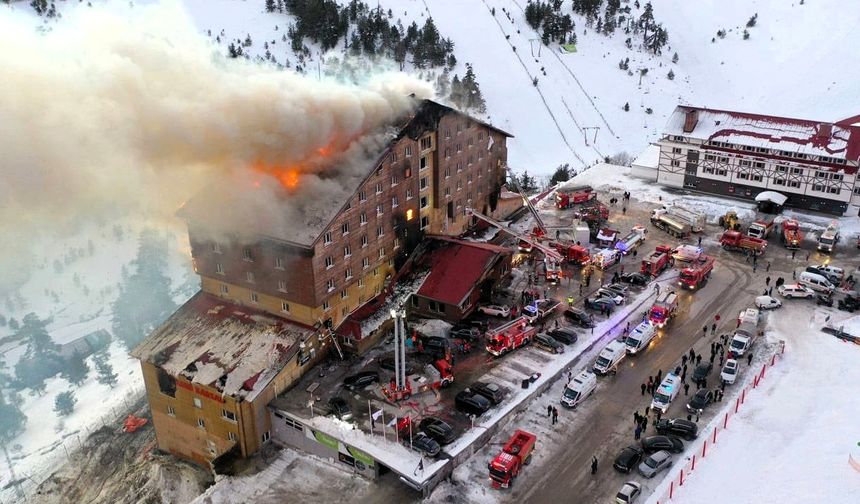 Kartalkaya’da facia! 237 kişinin konakladığı otelde yangın: 66 ölü, 51 yaralı