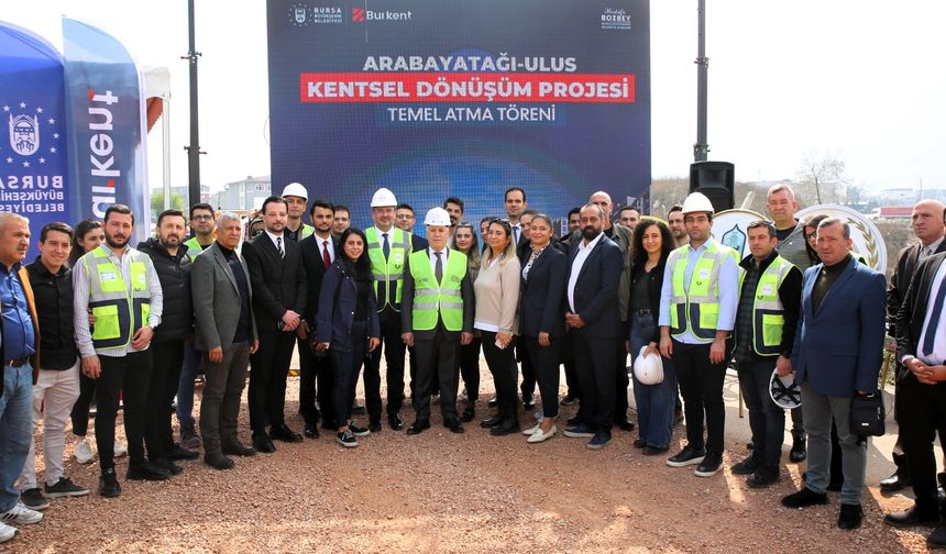 Bursa Büyükşehir, Arabayatağı’nda dönüşümü başlattı