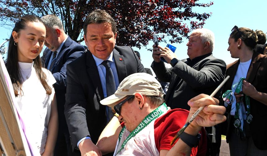 Osmangazi'de Engelliler Haftası'nda uçurtma şenliği ile farkındalık oluşturuldu