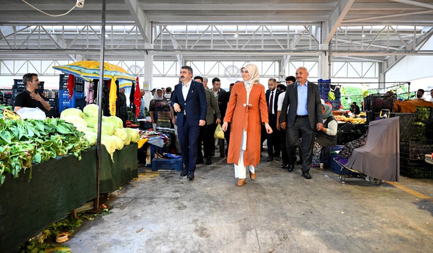 Yıldırım Bağlaraltı’na modern pazar alanı