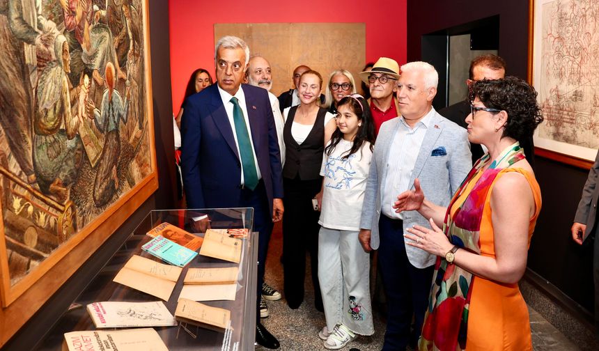Usta ressam İbrahim Balaban’ın eserleri Bursalılarla buluştu