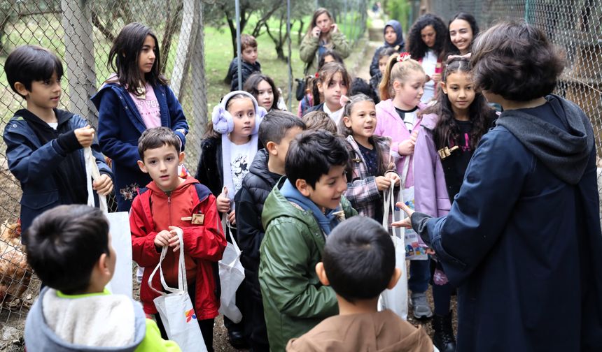 Minik kaşifler Leylek Göl Evi’nde
