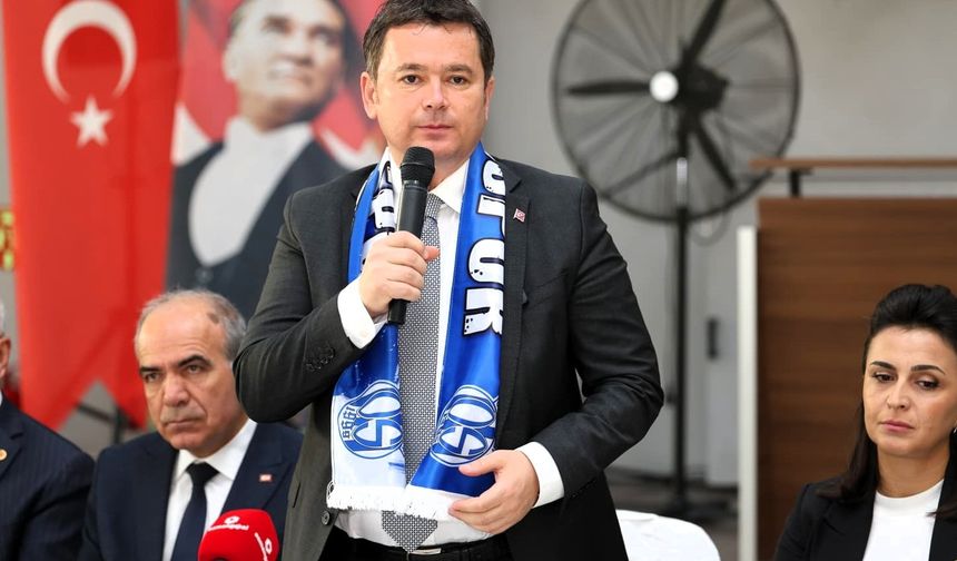 Başkan Aydın’a Ovaakça’da hizmet teşekkürü