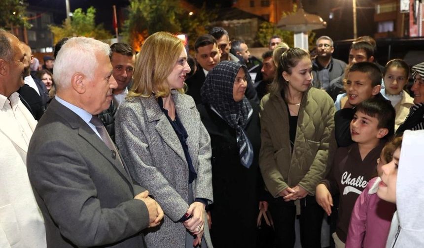 Başkan Bozbey’e Gürsu’da sevgi seli