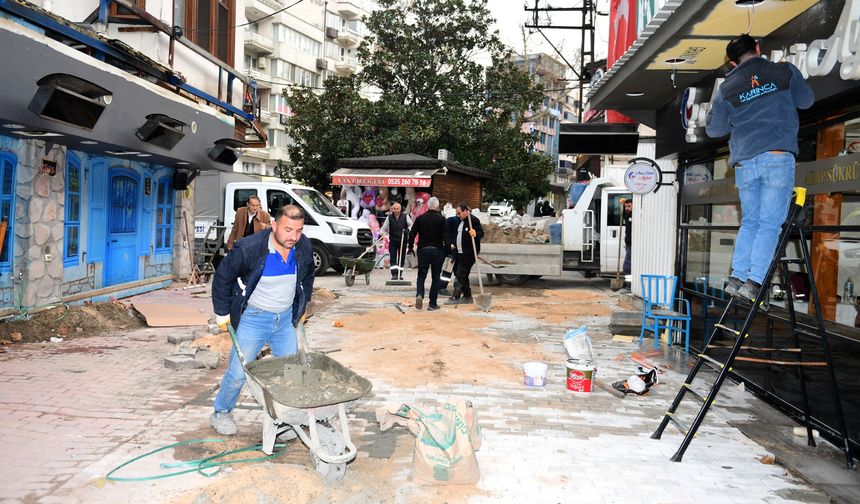 Osmangazi Belediyesi, Arap Şükrü Sokağı’nı tarihi kimliğine kavuşturuyor