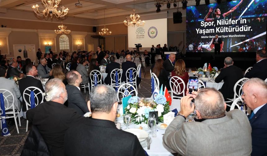 Nilüfer’den Türkiye’de bir ilk: Spor Manifestosu