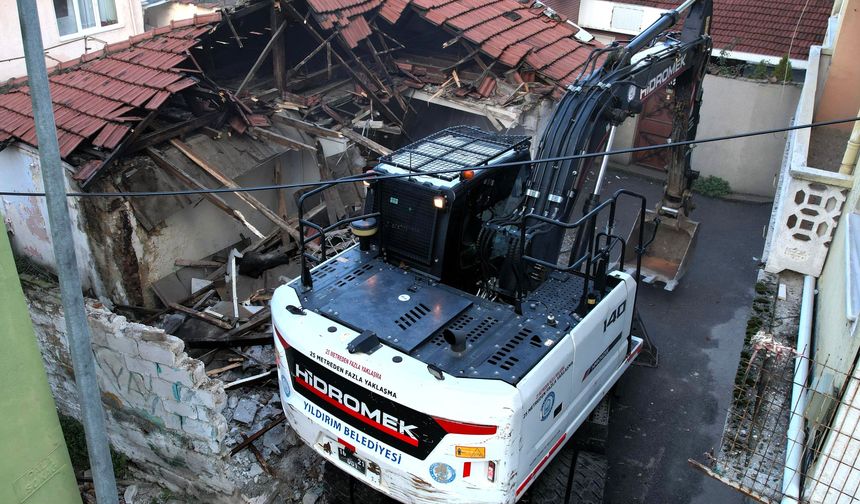 Yıldırım’da metruk yapılara yer yok