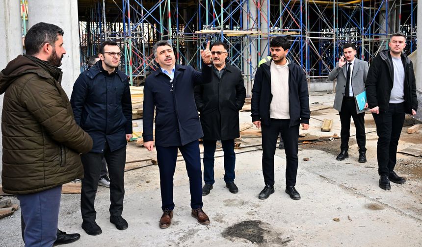 Yavuzselim Kapalı Pazar Alanı’nda çalışmalar sürüyor