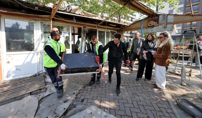 Osmangazi’deki 1050 Konutlar yeşil alan işgalden kurtarıldı