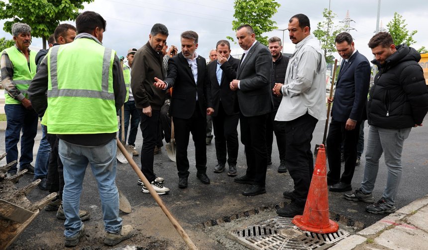 Şahin Biba'dan görev başındaki emekçilere ziyaret