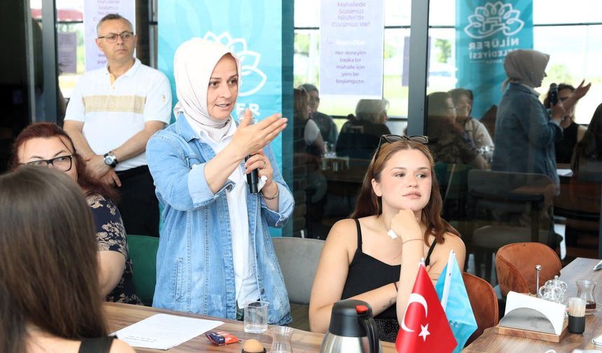 Nilüferli kadınlar “Mahallede Sözümüz Var” diyerek kent yönetimine katılıyor